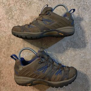 Merrell Siren Sport 2 Womens 8 Dry Vibram Sole Hiking Shoes Outdoors Bootie Blue